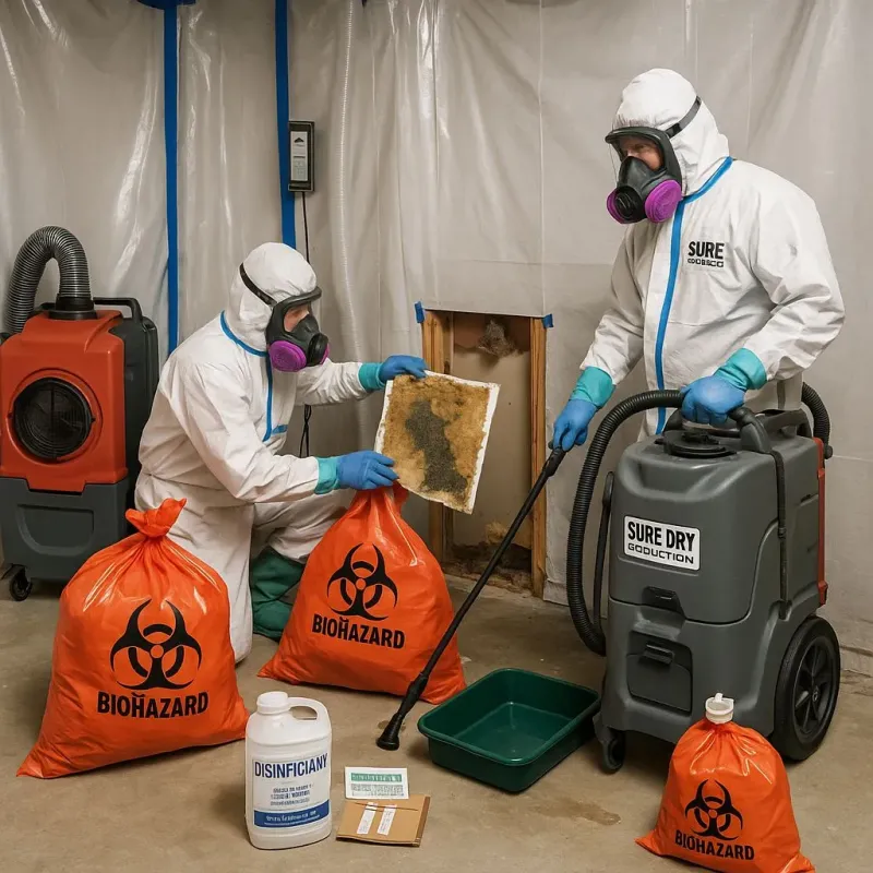 Contaminated Water Handling Protocols process in Norton, KS
